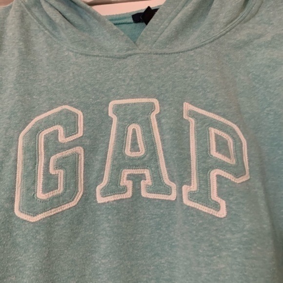 GAP Baby blue Children’s Hooded Sweatshirt Large - Picture 7 of 7